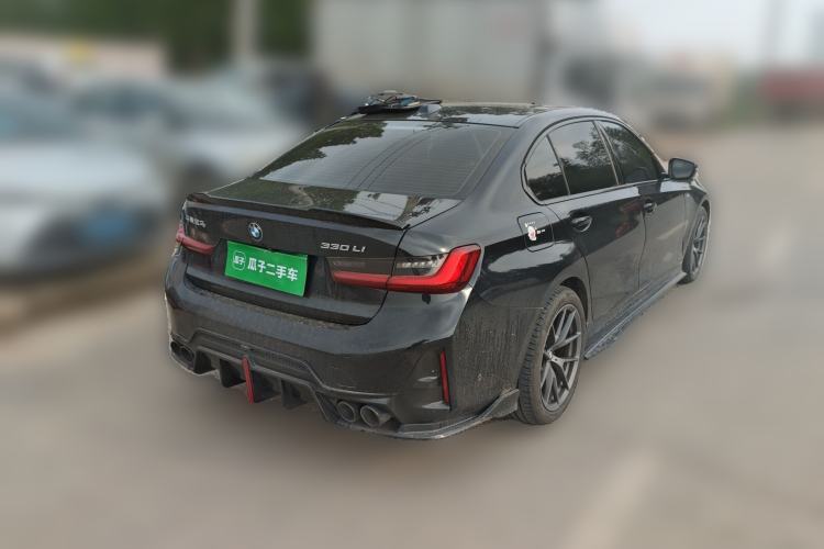 Used BMW 3 Series 2024 325Li M Sport Night Edition Package Rear Right 45 Deg