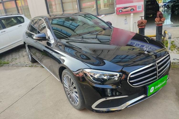 Used Mercedes-Benz E-Class 2023 E 300 L Stylish Model Front Right 45 Deg