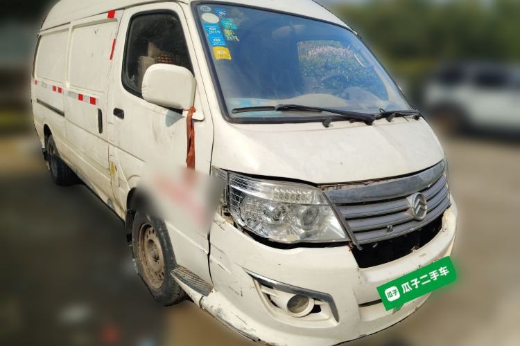 Used Golden Dragon Hiace New Energy 2017 XML5036XXYEVW0 Pure Electric Van Front Right 45 Deg