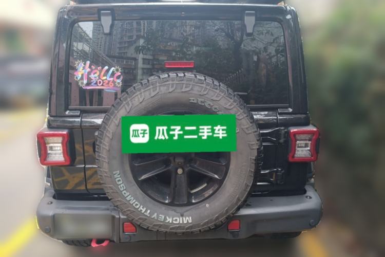 Used Jeep Wrangler 2022 2.0T High Altitude Four-Door Edition Rear