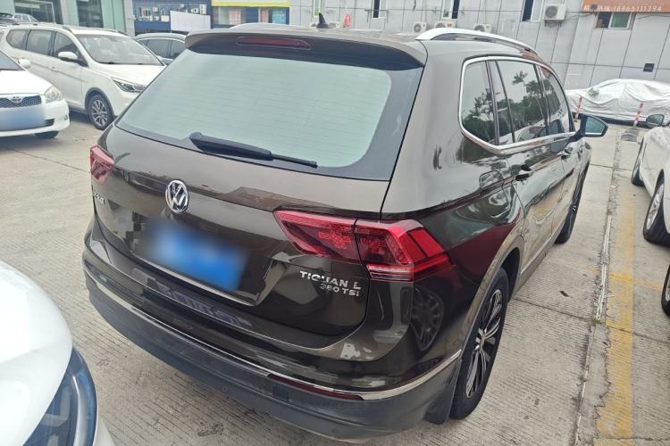 Used Volkswagen Tiguan L 2017 380TSI Automatic All-Wheel-Drive Luxury Edition Rear Right 45 Deg