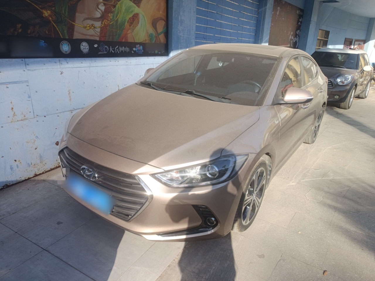 تحت مقدمة السيارة