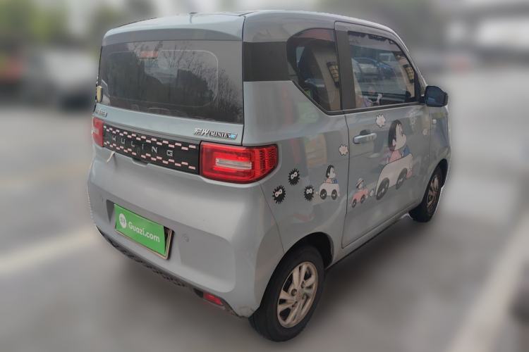 Used Wuling Hongguang MINIEV 2020 Enjoyment Model Lithium Iron Phosphate Rear Right 45 Deg