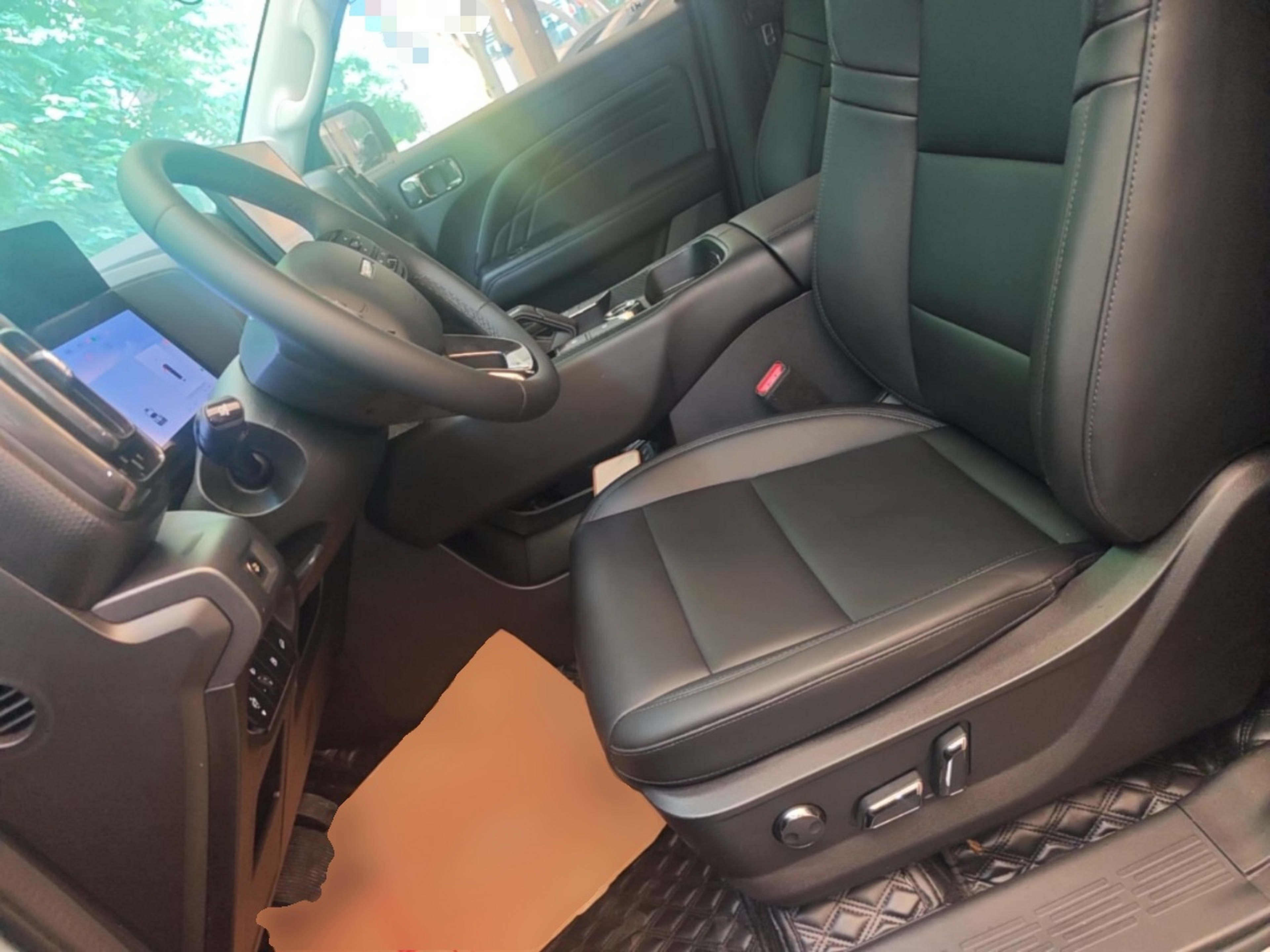 Avant de la voiture