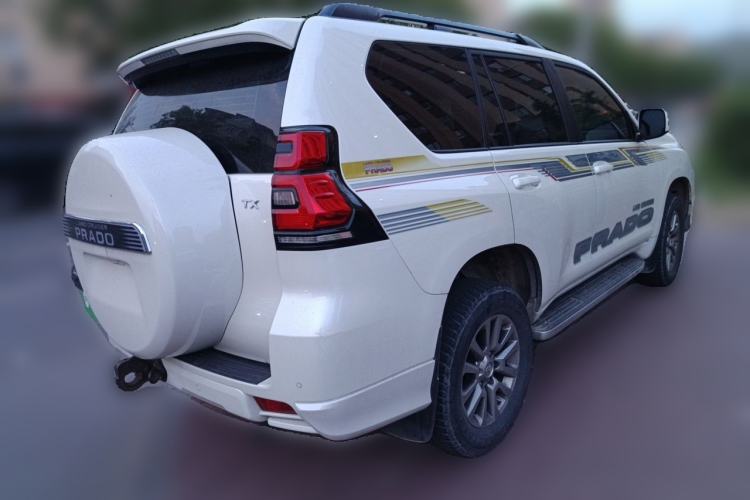 Used Toyota Prado 2019 3.5L Automatic TX-L Deluxe Edition with Rear-Mounted Spare Tire
