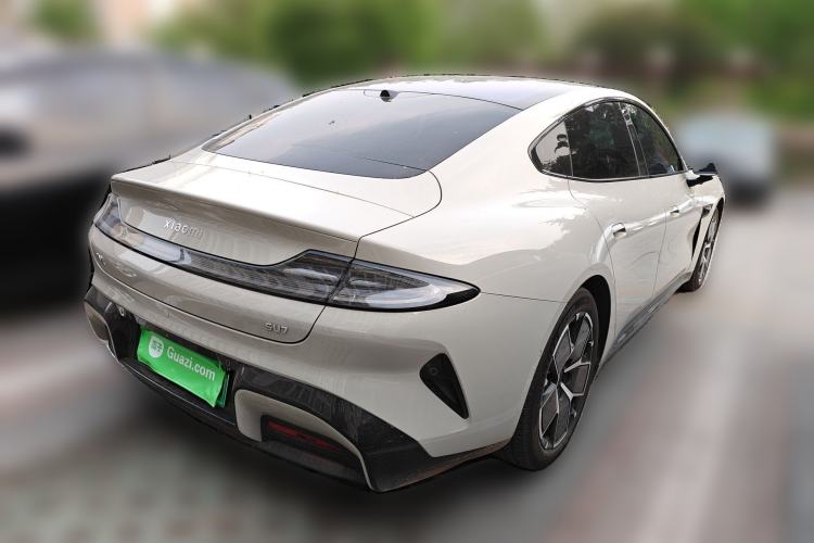 Used Xiaomi Auto SU7 2024 Rear-Drive Long-Range Intelligent Driving Version Rear Right 45 Deg