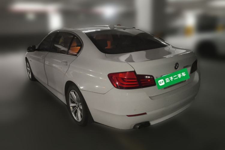 Used BMW 5 Series 2013 525Li Leading Model Rear Left 45 Deg