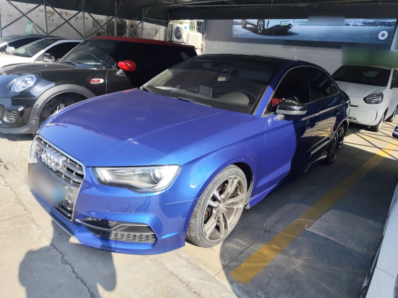 Parte inferior delantera