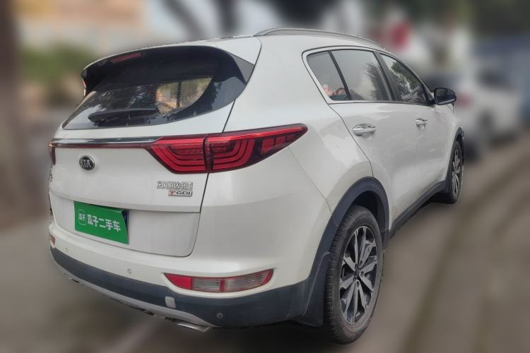 Used Kia KX5 2017 1.6T Automatic Two-Wheel Drive 15th Anniversary Special Edition DLX Rear Right 45 Deg