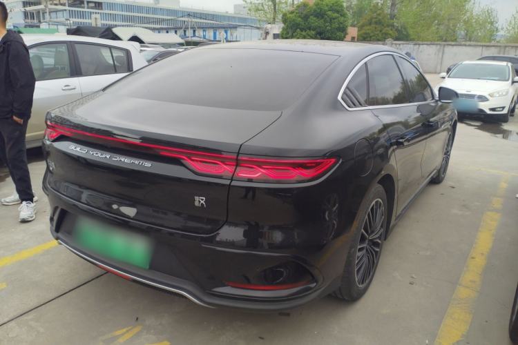 Used BYD Han 2024 EV Glory Edition 506KM Front-Wheel-Drive Premium Model Rear Right 45 Deg