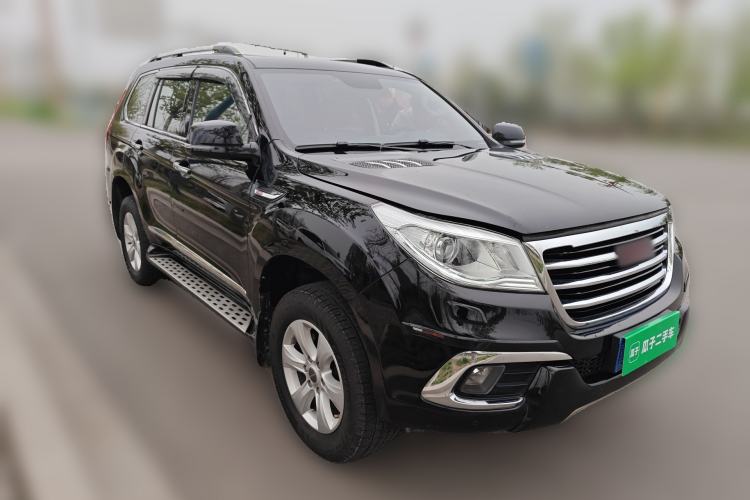 Used Haval H9 2015 2.0T Four-Wheel Drive Luxury 7-Seater Front Right 45 Deg