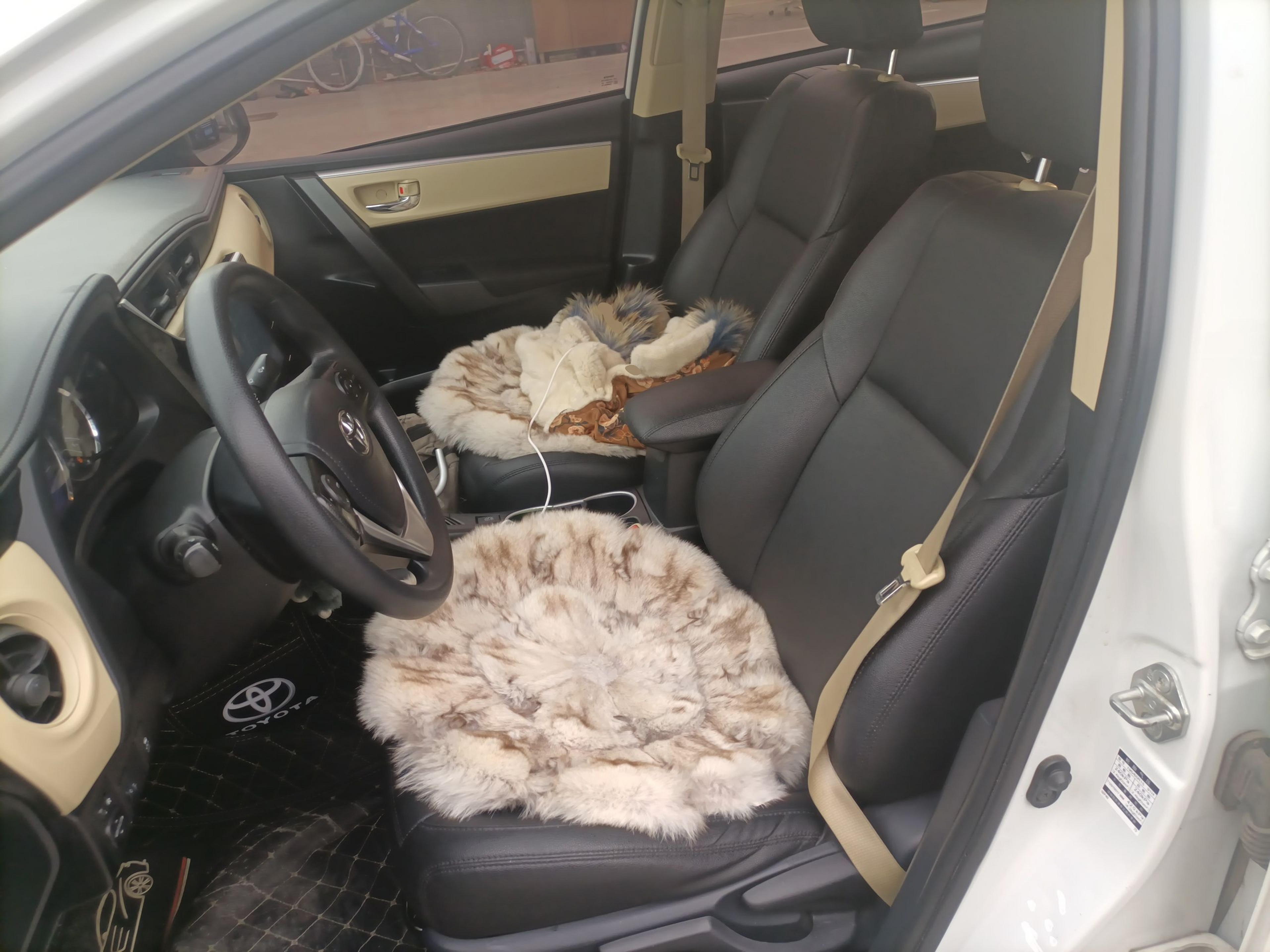 Avant de la voiture