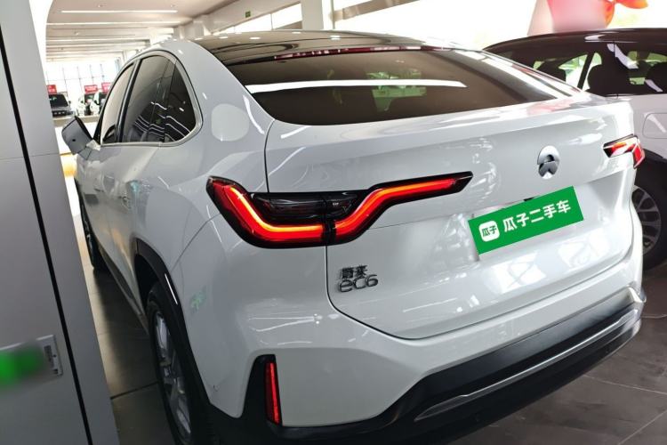 Used Nio EC6 2020 605 km Sport Edition Rear Left 45 Deg