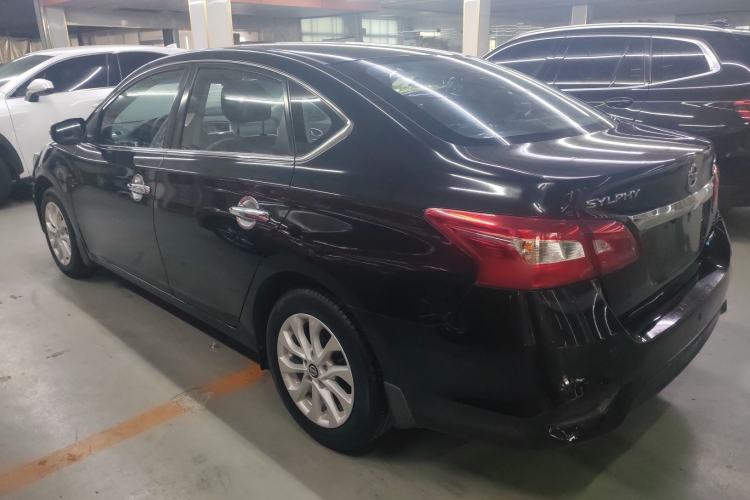 Used Nissan Sylphy 2019 1.6XV CVT Smart Connect Luxury Edition China VI Standard Rear Left 45 Deg