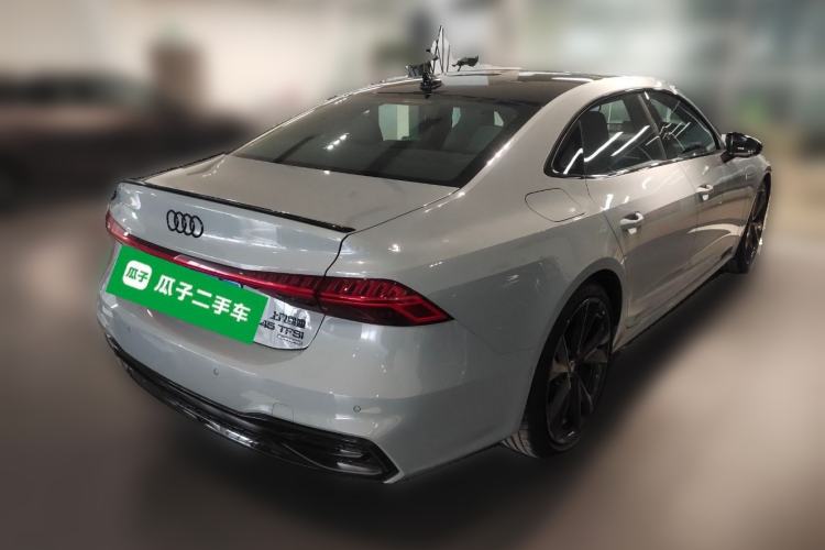 Used Audi A7L 2024 45 TFSI quattro RS Performance Edition Rear Right 45 Deg