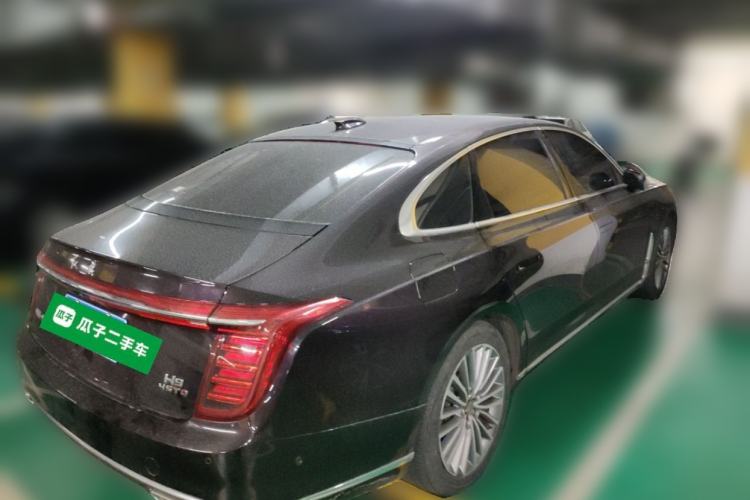Used Hongqi H9 2020 2.0T Smart Connect Flagship Edition Rear Right 45 Deg