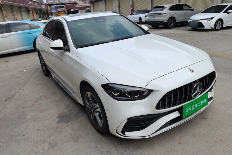 Used Mercedes-Benz C-Class 2022 C 200 L Sport Edition Front Right 45 Deg