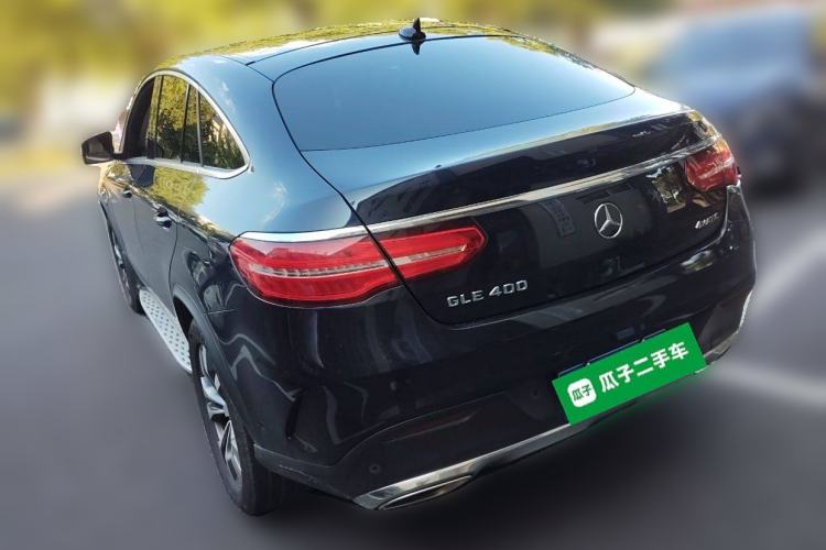 Used Mercedes-Benz GLE Coupe 2015 GLE 400 4MATIC Coupe SUV Rear Left 45 Deg