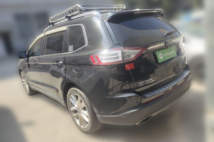 Used Ford Edge 2016 EcoBoost 245 Four-Wheel Drive Titanium 7-Seater Rear Left 45 Deg