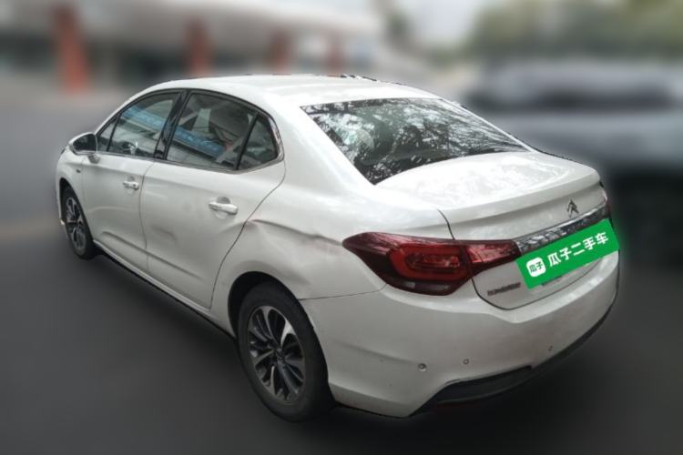 Used Citroen C4L 2016 1.2T Automatic Elite Model Rear Left 45 Deg