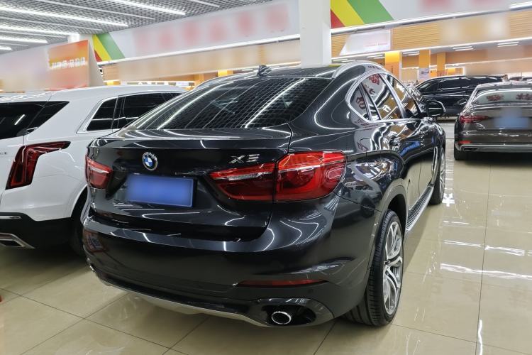 Used BMW X6 2015 xDrive35i Luxury Edition Rear Right 45 Deg