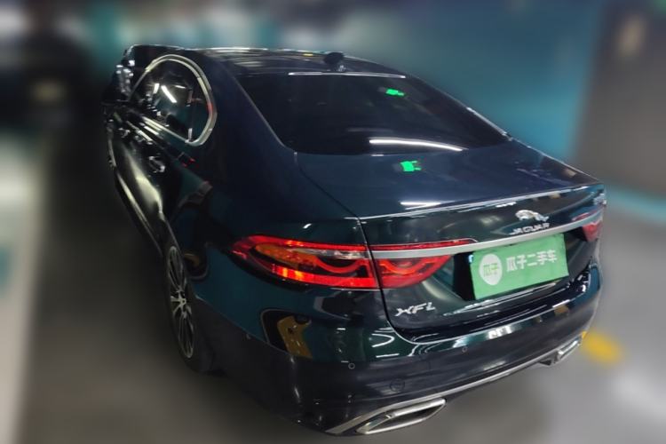 Used Jaguar XFL 2021 XFL 2.0T P250 Two-Wheel-Drive Luxury Deluxe Edition Rear Left 45 Deg