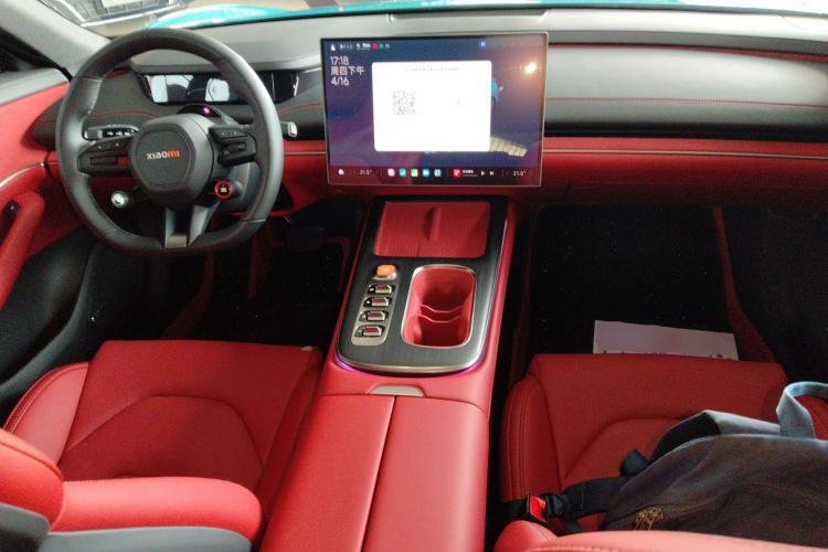 Used Xiaomi Auto SU7 2024 Rear-Drive Ultra-Long Range Advanced Pro-Level Intelligent Driving Version Center Console