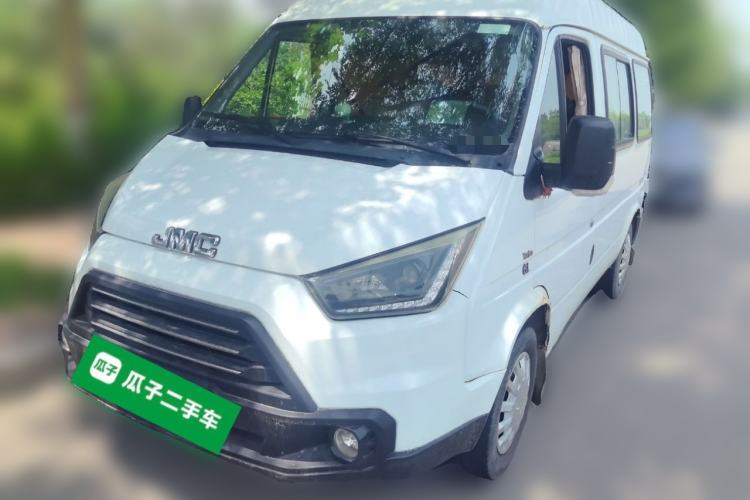 Used JMC Transit 2017 2.8T Commercial Version Short Wheelbase Mid-Roof 6/7/8-Seater JX493 Guazi used car, China used car export, Used car for sale, Used  cars, Cheapest cars for sale