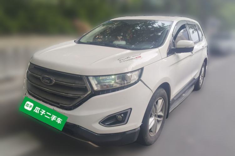 Used Ford Edge 2016 EcoBoost 245 Two-Wheel-Drive Platinum Edition 7-Seater Guazi used car, China used car export, Used car for sale, Used cars, Cheapest cars for sale