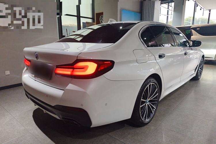 Used BMW 5 Series 2021 Facelifted 530Li xDrive M Sport Package Rear Right 45 Deg