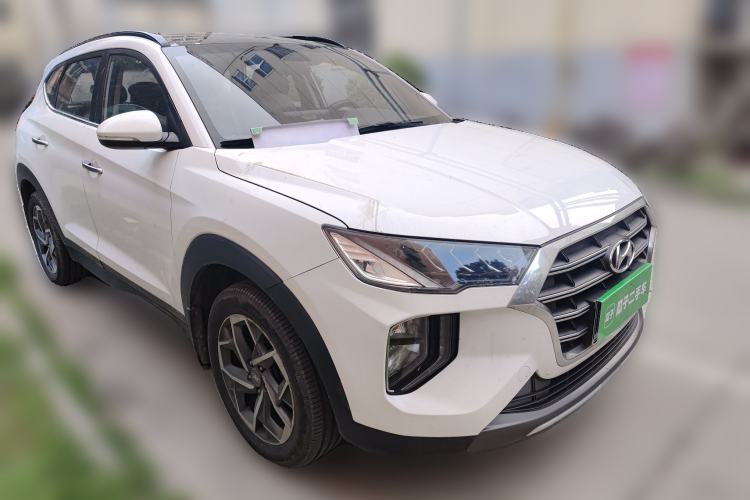Used Hyundai Tucson 2019 280TGDi Dual-Clutch Two-Wheel Drive Fashion Edition China V Standard Front Right 45 Deg