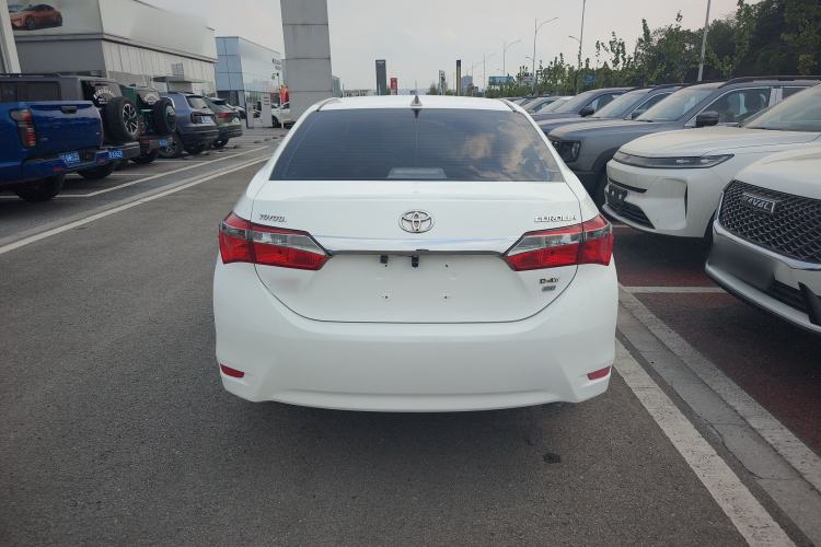 Used Toyota Corolla 2017 Revised Version 1.2T Manual GL Rear