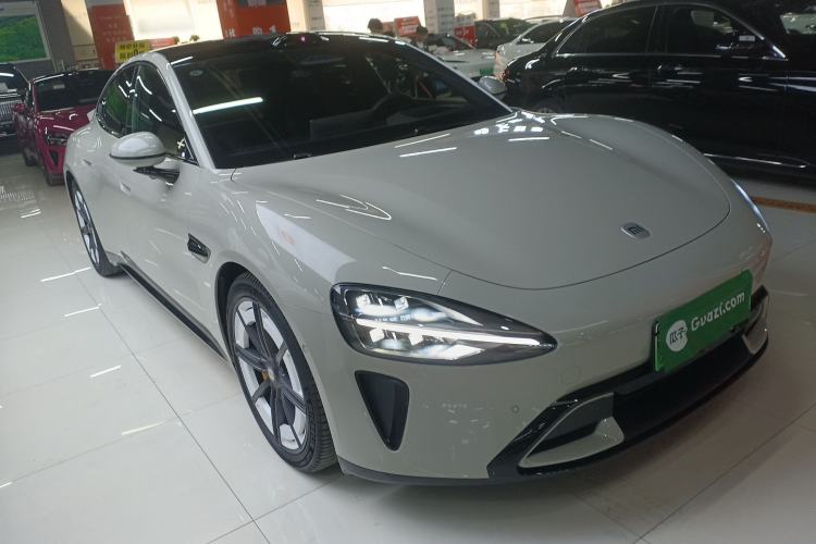 Used Xiaomi Auto SU7 2024 Four-Wheel Drive Ultra-Long Range Advanced Intelligent Driving Max Edition Front Right 45 Deg