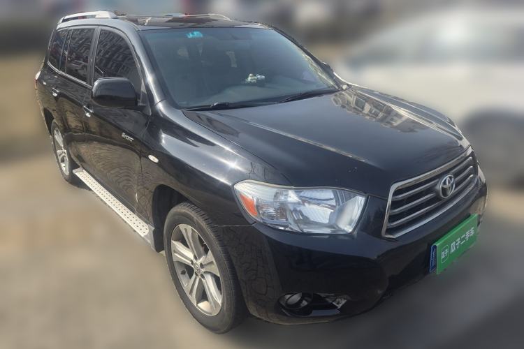 Used Toyota Highlander 2009 2.7L 2WD 7-Seater Elite Edition Front Right 45 Deg