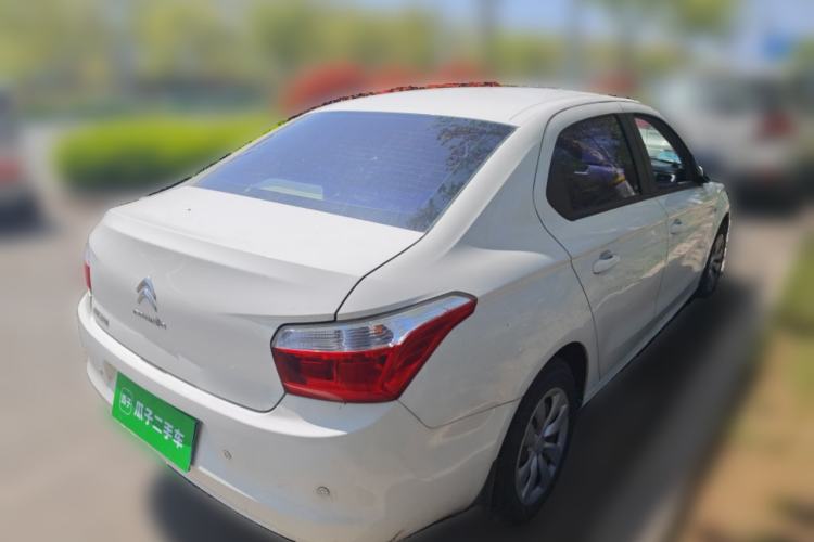 Used Citroen Elysee 2014 1.6L Manual Fashion Edition Rear Right 45 Deg