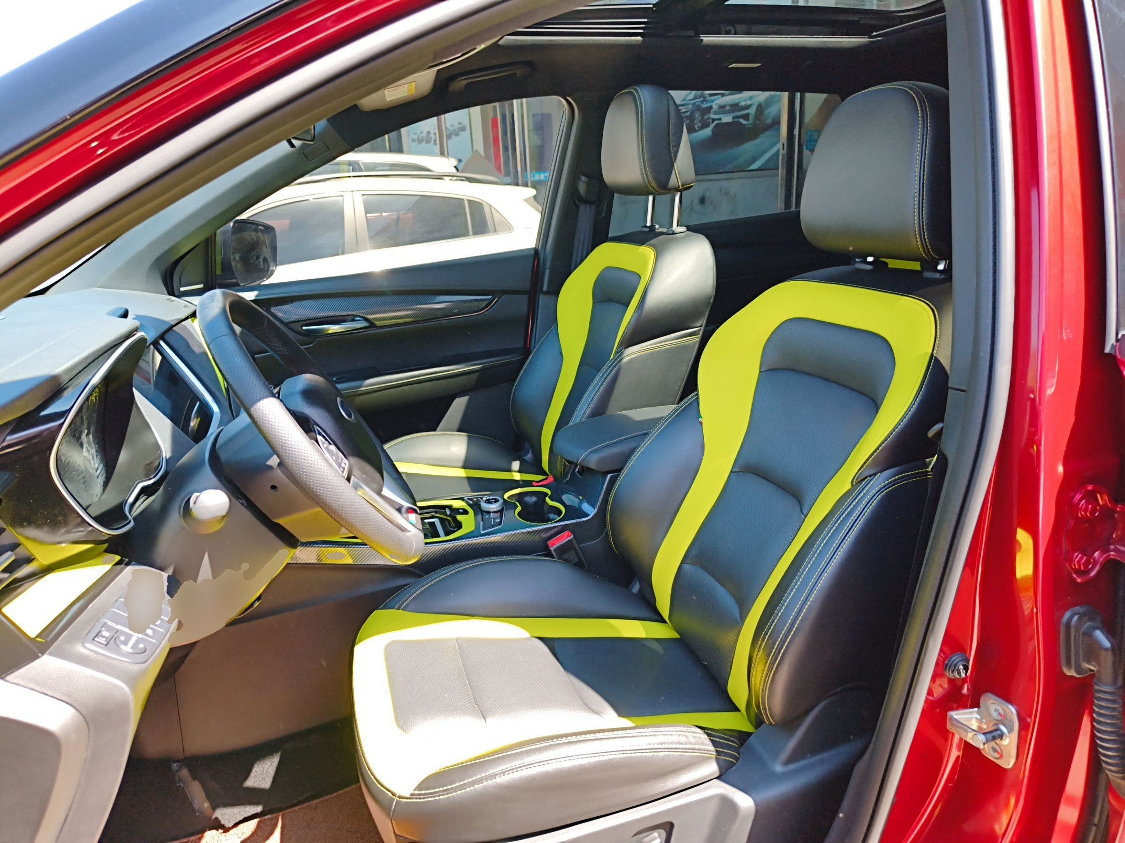 Interior delantero