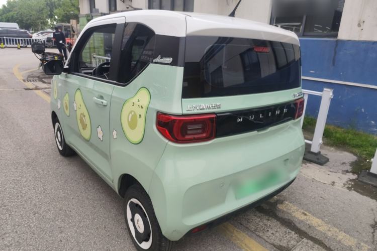 Used Wuling Hongguang MINIEV 2021 Macaron Premium Model – Lithium Iron Phosphate Rear Left 45 Deg