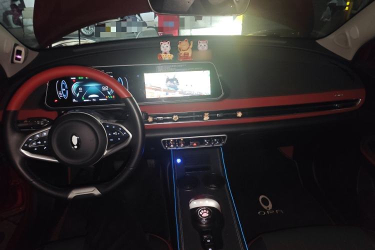 Used ORA Good Cat GT 2022 Mulan Edition 480km Long-Range续航 Center Console