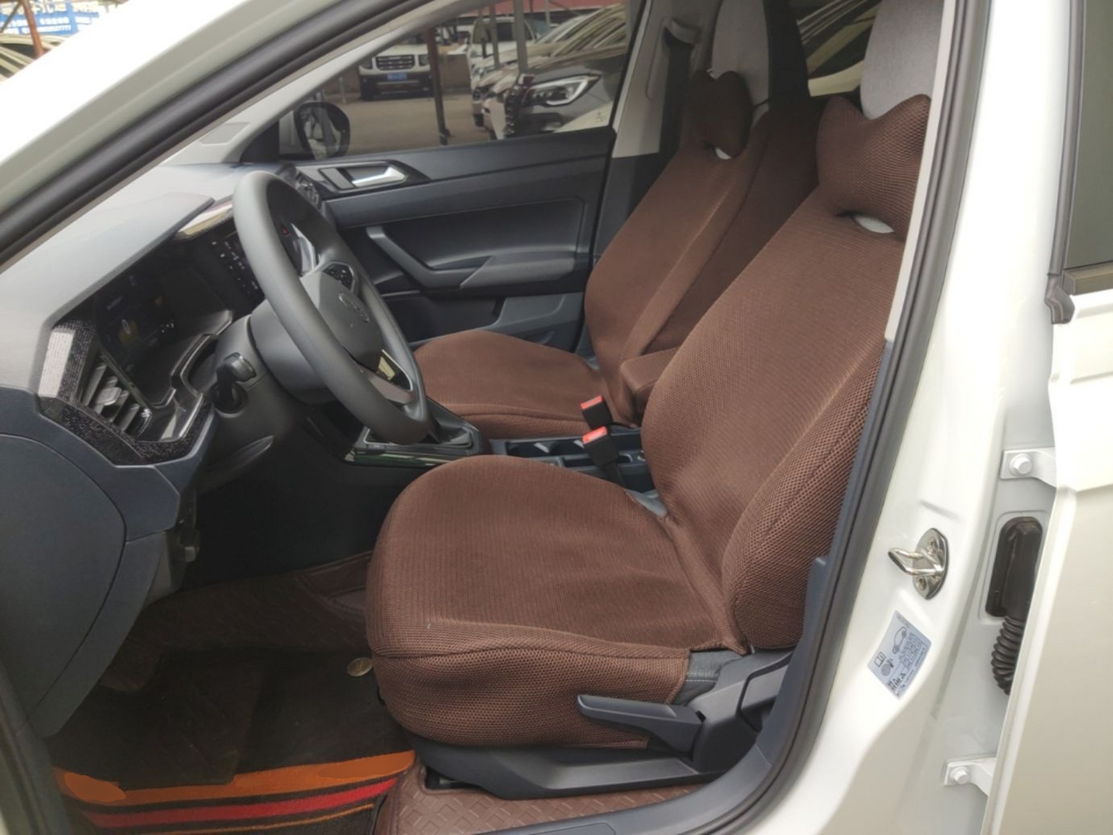 Avant de la voiture