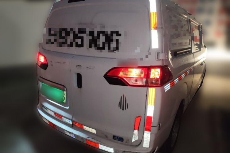Used BAIC Ruixiang Boteng V2 EV 2022 Enclosed Van Standard Type Henan Lithium Battery Rear Right 45 Deg