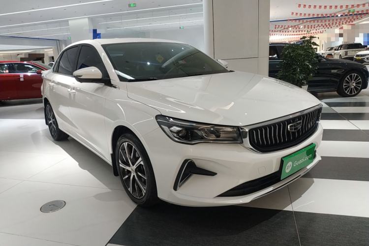 Used Geely Auto Emgrand 2022 4th Generation 1.5L CVT Flagship Model Front Right 45 Deg