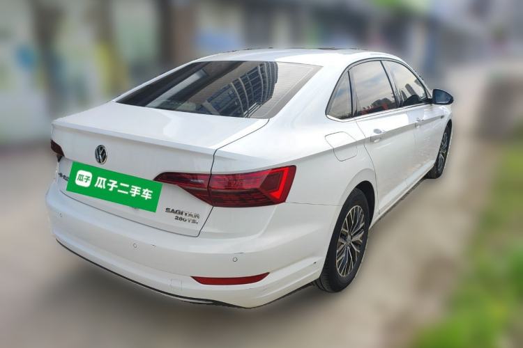 Used Volkswagen Sagitar 2020 280TSI DSG Comfort Version China VI Standard Rear Right 45 Deg