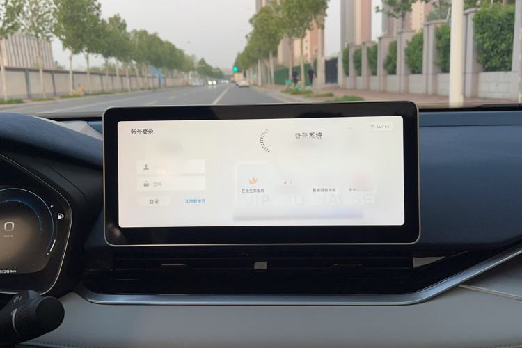 Used Geely Auto Preface 2023 2.0TD Prestige Version Audio And AC Panel