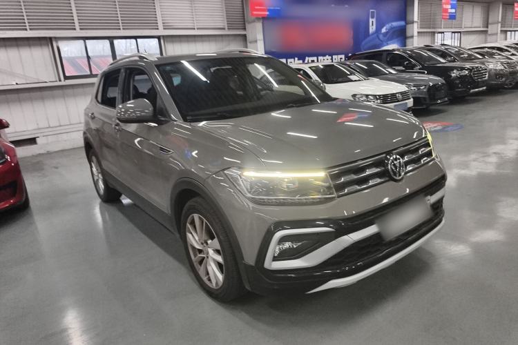 Used Volkswagen T-Cross 2020 280TSI DSG Comfort Edition Front Right 45 Deg