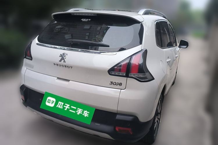 Used Peugeot 3008 2018 2.0L Automatic Trend Edition Rear Right 45 Deg