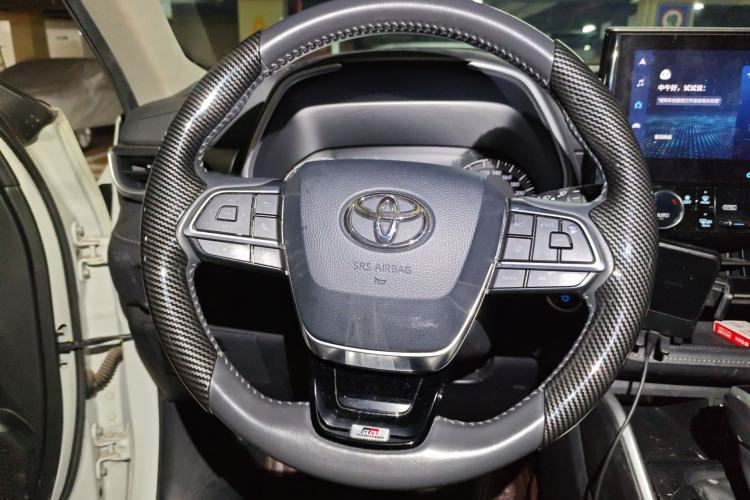 Used Toyota Highlander 2022 Dual-Engine 2.5L Two-Wheel Drive Prestige Edition 7-Seater Steering Wheel