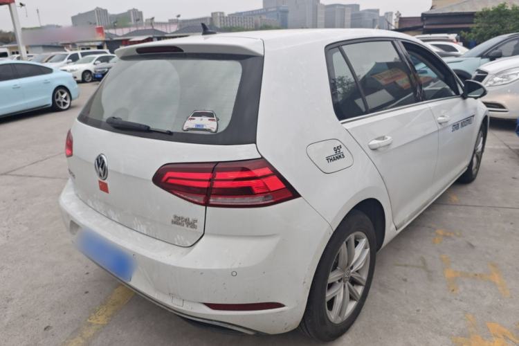 Used Volkswagen Golf 2019 280TSI DSG Comfort Version China V Standard Rear Right 45 Deg