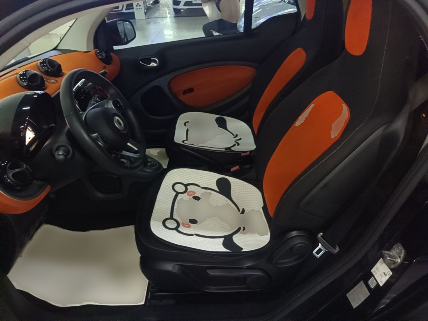 Avant de la voiture