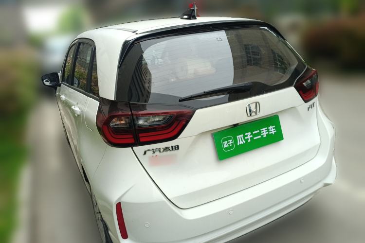 Used Honda Fit 2021 1.5L CVT Trend Edition Rear Left 45 Deg