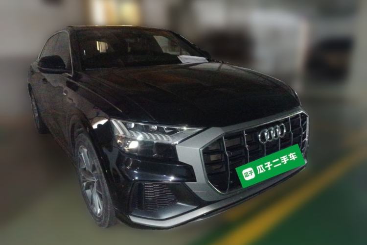 Used Audi Q8 2021 55 TFSI Prestige Dynamic Edition Front Right 45 Deg